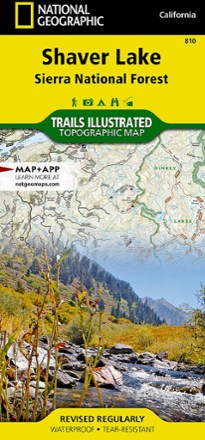 Shaver Lake: Sierra National Forest Topographic Map