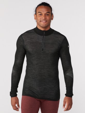 Intraknit Thermal Merino Base Layer Quarter-Zip Top - Men's