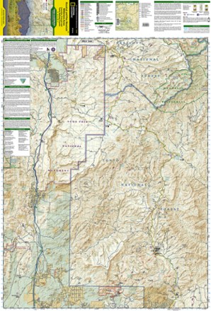 Mazatzal and Pine Mountain Wilderness Areas Topographic Map