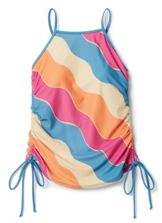 Drawstring Tankini Swimsuit Top - Women's
