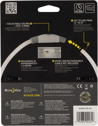 Nitehowl Rechargeable LED Safety Necklace