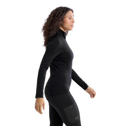 Kyanite Zip-Neck Base Layer Top - Women's