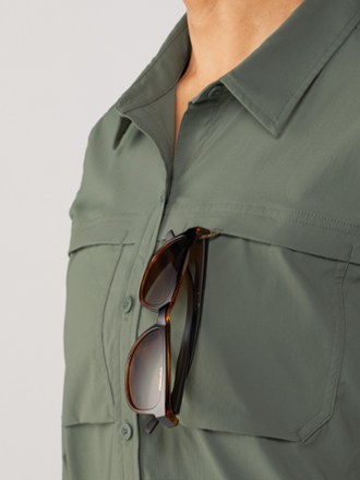 Sahara Solid Long-Sleeve Shirt - Women's
