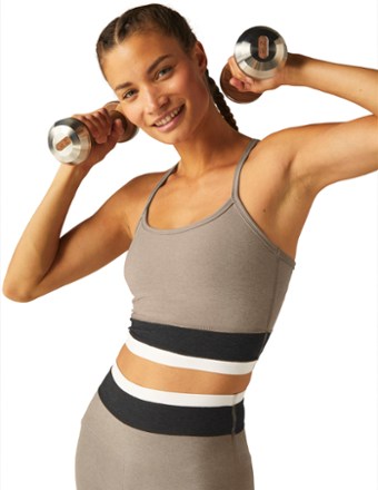 Spacedye Horizon Colorblock High Cropped Tank Top - Women's