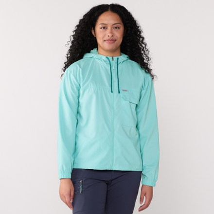 Skien Valley Hooded Long-Sleeve Shirt - Women's