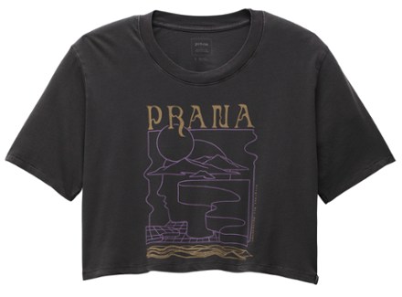 Everyday Vintage-Washed Graphic Crop T-Shirt - Women's