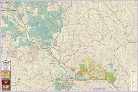 Athens-Zaleski Ohio State Forests and Parks Map - 2nd Edition