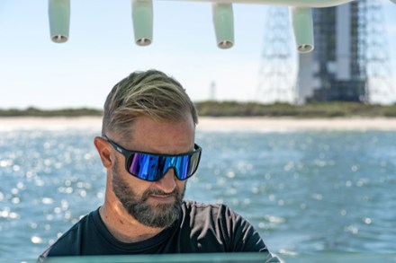 Amplify Semirimless Shield Polarized Sunglasses