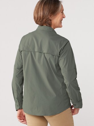 Sahara Solid Long-Sleeve Shirt - Women's