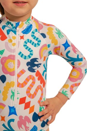 Long Sleeve One-Piece Swimsuit - Kids'