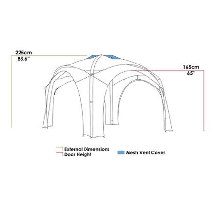 Speedbase 2 Air Shelter