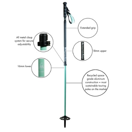 ecoTOUR Ski Poles