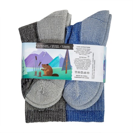 Youth Wool Trail Socks - 4 Pairs Kids'