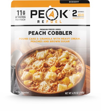 Peach Cobbler - 2 Servings