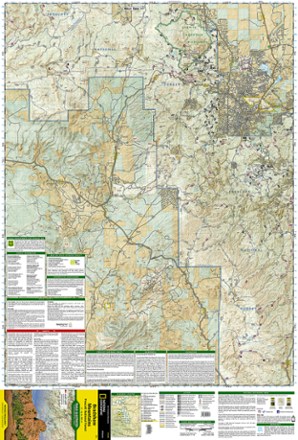 Bradshaw Mountains Topographic Map