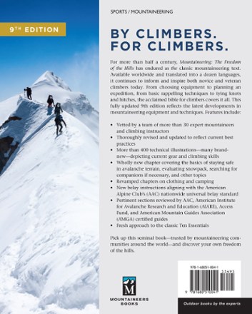 Mountaineering: Freedom of the Hills, 9th Edition