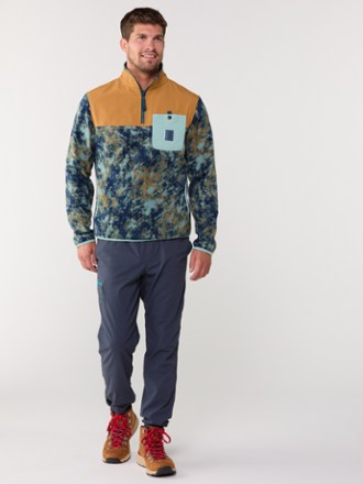 Vista Quarter-Zip Lightweight Fleece Pullover - Men's