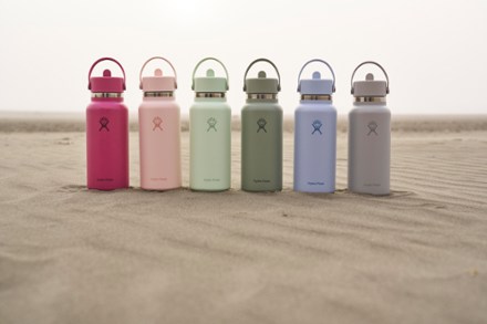 Wide-Mouth Vacuum Water Bottle with Flex Straw Cap - 32 fl. oz.