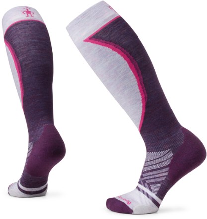 Ski Targeted Cushion Extra Stretch Over The Calf Socks - Women's