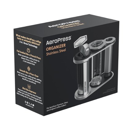 Organizer Stand - Stainless Steel