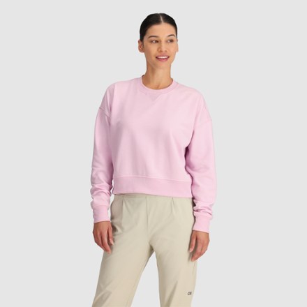 Essential Fleece Crew Sweatshirt - Women's