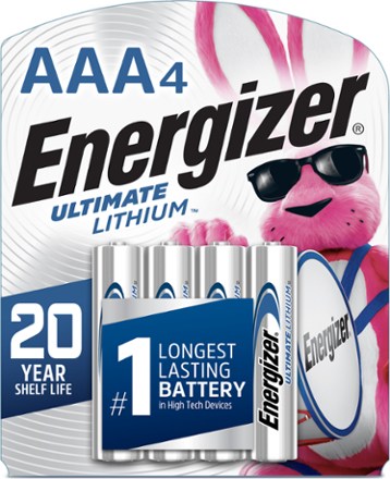 Ultimate Lithium AAA Batteries - Package of 4