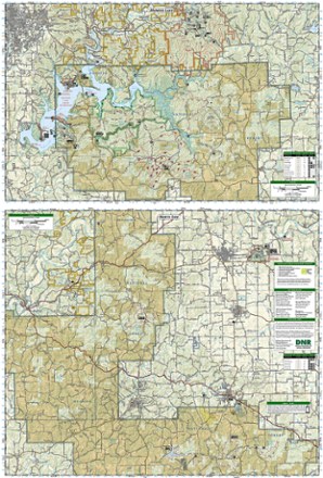 Hoosier National Forest Trail Map