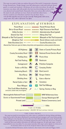 Elkins Otter Creek Map - 2nd Edition