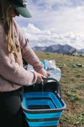 Flat Pack Collapsible Sink - 16 Liters