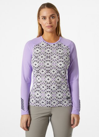 Lifa Active Graphic Crew Base Layer Top - Women's