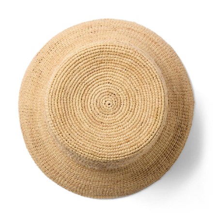 Olivia Straw Bucket Hat