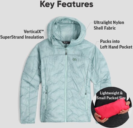 SuperStrand LT Insulated Hoodie - Women's
