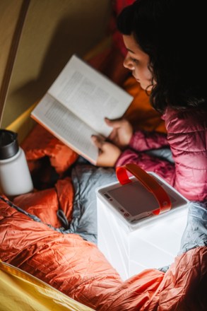 Survivor Quick Inflate Solar Lantern with Dual Phone Charger