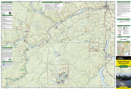 Allagash Wilderness Waterway North Map