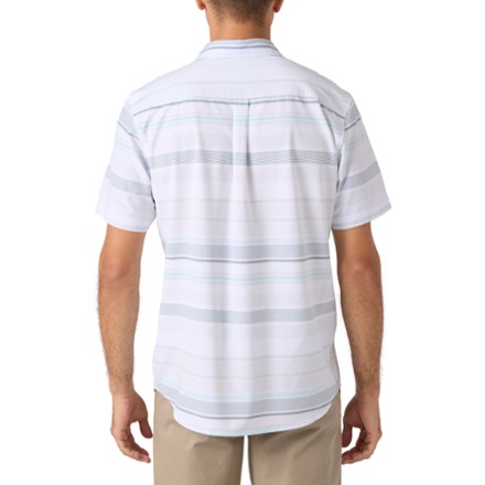 TRVLR UPF Traverse Stripe Relaxed-Fit Shirt - Men's