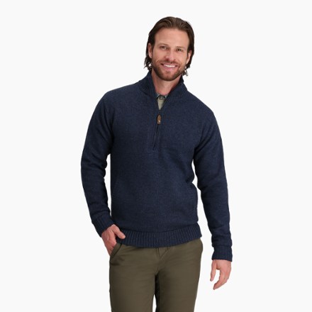Baylands Lined Half-Zip Sweater - Men's