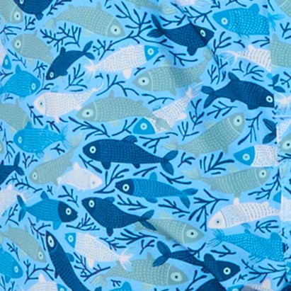 Full Elastic Waist Swim Shorts - Boys'
