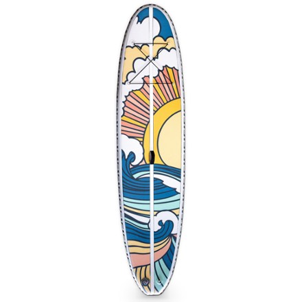 Big EZ Air Stowaway Lite Stand Up Inflatable Paddle Board with Paddle - 11'