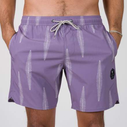 Seaside Ecolastic 16.5" Board Shorts - Men's