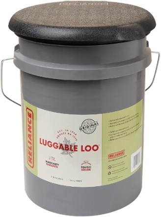 Luggable Loo Portable Toilet with Metal Handle