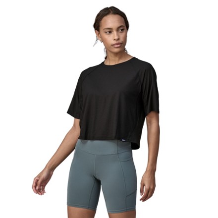 Capilene Cool Trail Crop T-Shirt - Women's