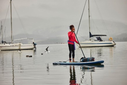 Compact Inflatable Stand Up Paddle Board with Paddle - 9'6"