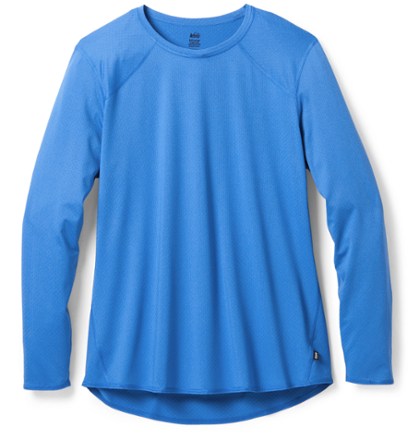 Lightweight Base Layer Long-Sleeve Crew Top - Women's Plus Sizes