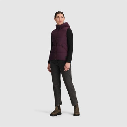 Coze Hooded Down Vest - Women's