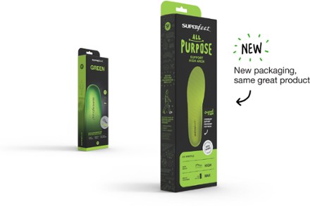 All-Purpose Support High Arch (Green) Insoles