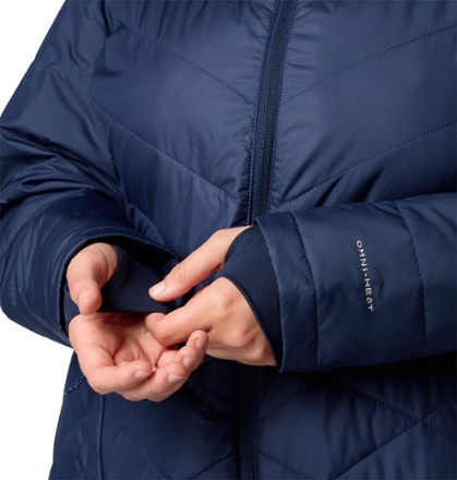 Heavenly Long Hooded Insulated Jacket - Women's