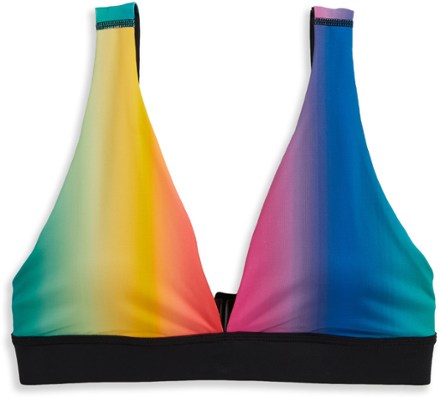 Reversible Plunge Swimsuit Top