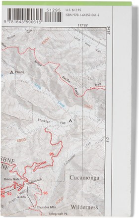 San Gabriel Mountains Map - 6th Edition