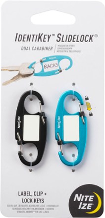 IdentiKey SlideLock Dual Carabiners - Package of 2