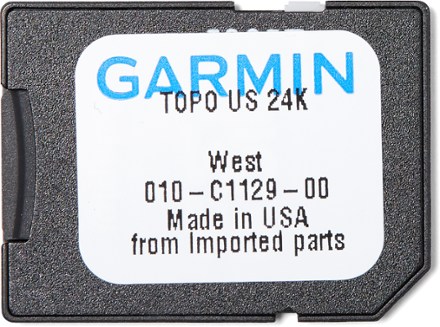 Topo U.S. 24K West microSD Card